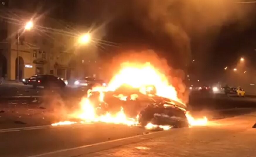 Десятки неоплаченных штрафов: стало известно о нарушениях сгоревшего водителя с Кутузовского проспекта