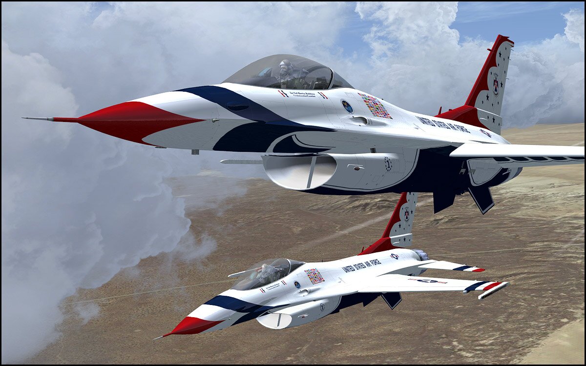 Сложнейшая “петля Нестерова” в исполнении американских F-16 попала на видео