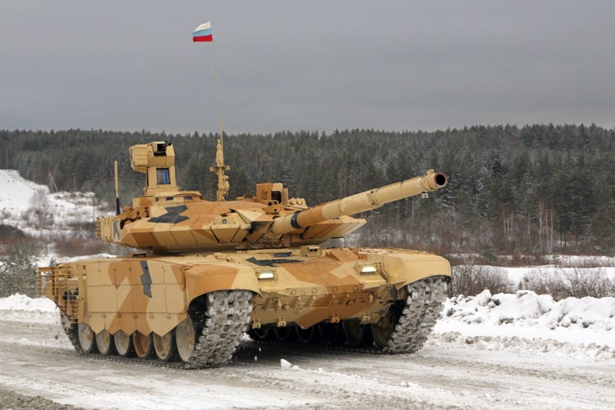 В военном деле снова "Прорыв": новейшие танки "Т-90М" успешно прошли испытания