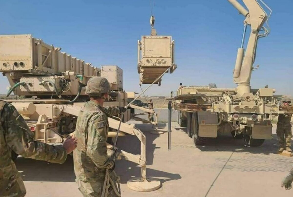 Возводимая ВС США в Сирии база для ЗРК Patriot попала на фото 