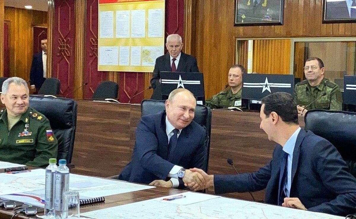 Владимир Путин, Башар Асад, встреча, переговоры, Дамаск, терроризм, война