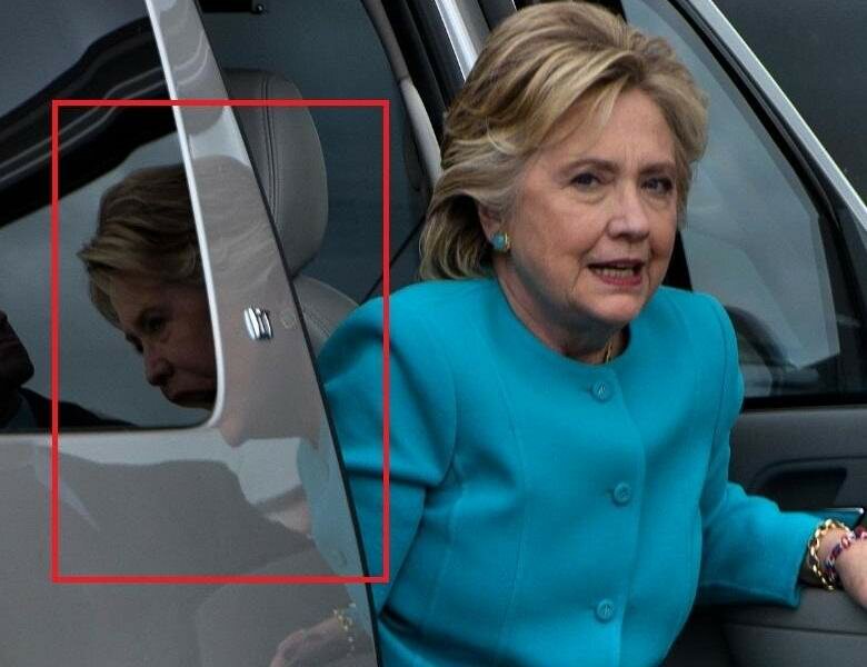 Необъяснимая мистика в США: американцев поразил фотоснимок, на котором Хиллари Клинтон похожа на демона