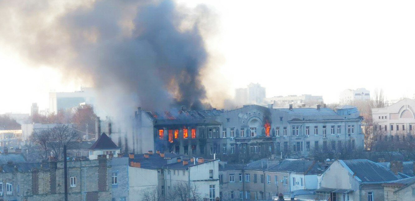 одесса, пожар, колледж, пострадавшие, студенты, новости украины, труп, погибшие