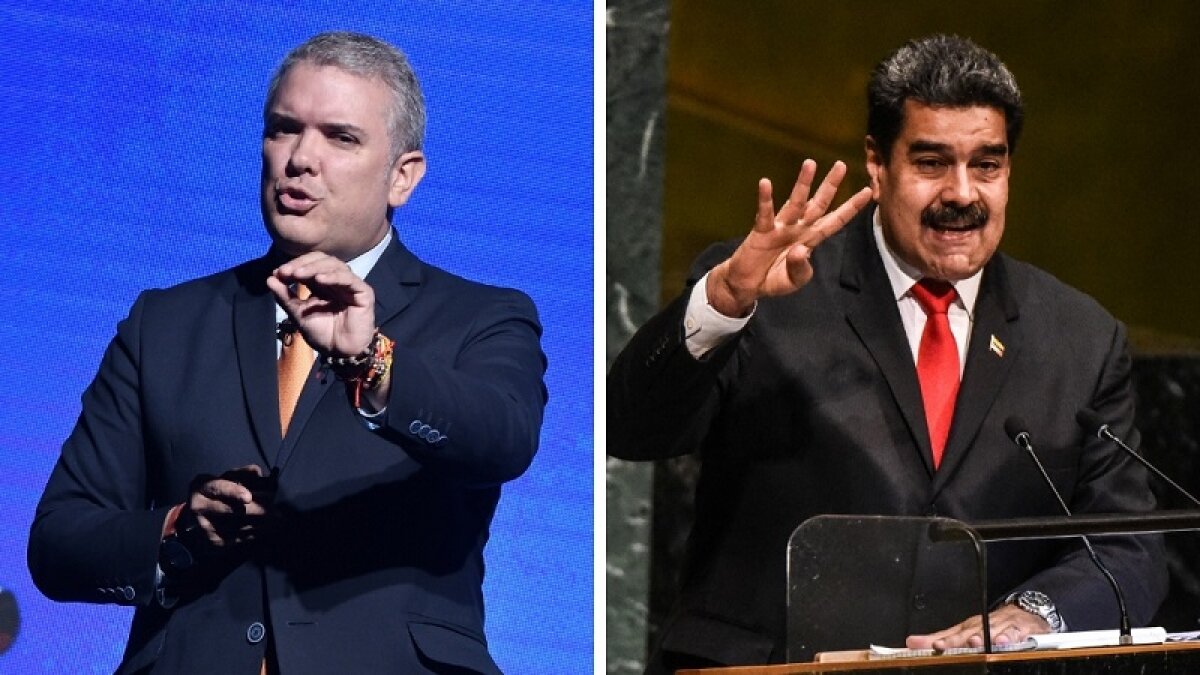 Мадуро обвинил президента Колумбии в подготовке покушения на него