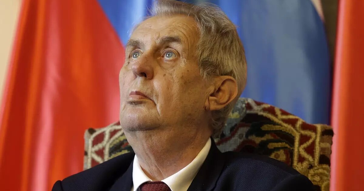 Земан опроверг обвинения России во взрывах во Врбетице: "Доказательств не существует"