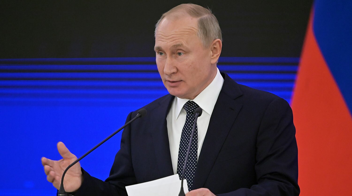 Большая пресс-конференция Владимира Путина: прямая видеотрансляция