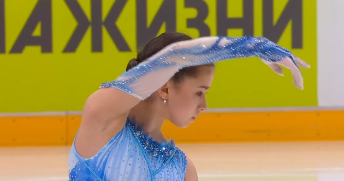 Видео проката Валиевой, которым она "побила" мировой рекорд Косторной 