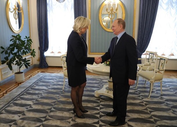Пушков разъяснил, что означает встреча Ле Пен и Путина в Кремле