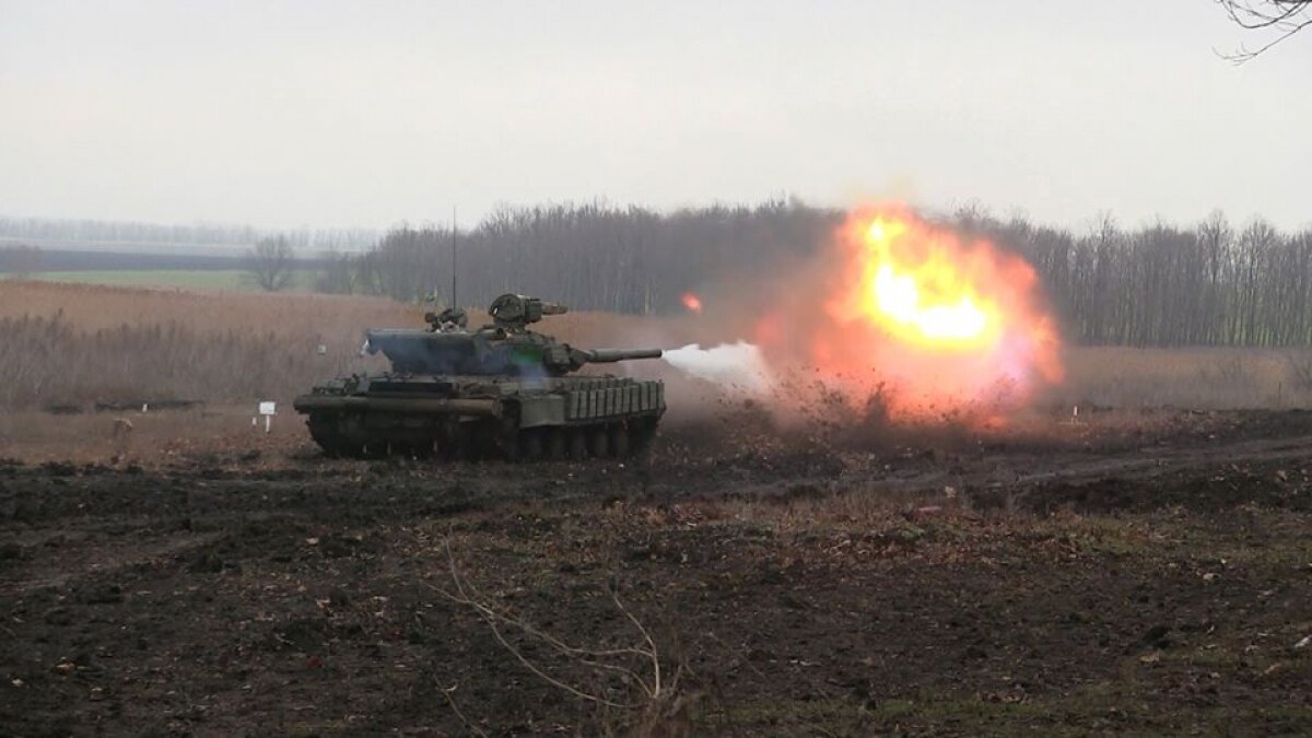 лнр, армия украины, танковые учения, донбасс, новости украины
