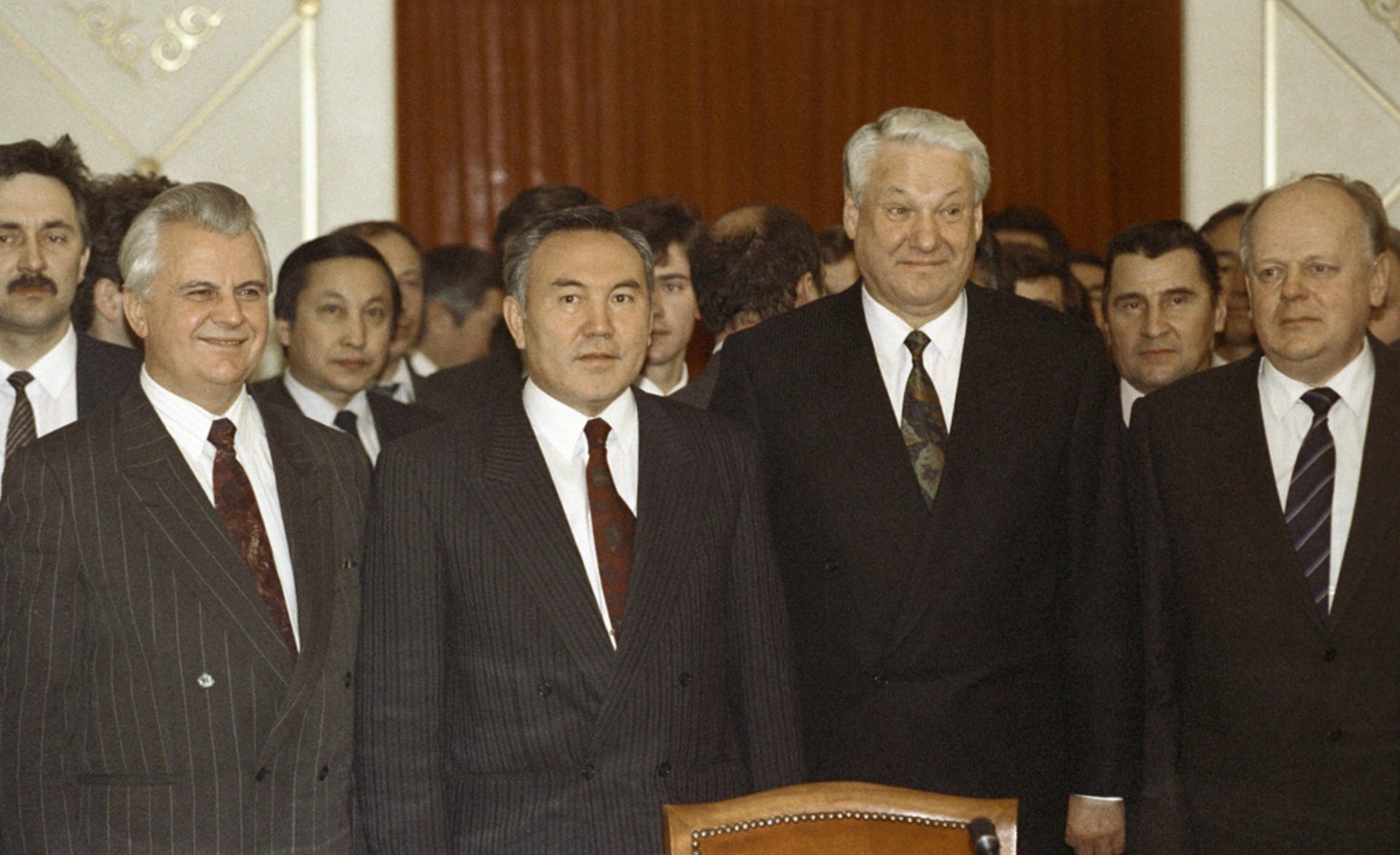 Назарбаев и Кравчук пошли против Ельцина и продлили жизнь СССР