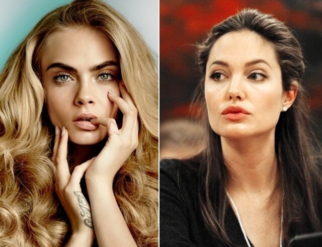 Модель-лесбиянка Кара Делевинь рассказала о своих сильных чувствах к Анджелине Джоли