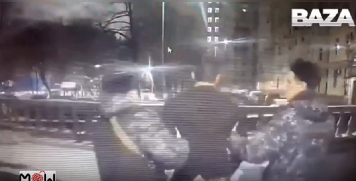 В Сети появилось видео задержания Кушиташвили после нападения на росгвардейца в Москве