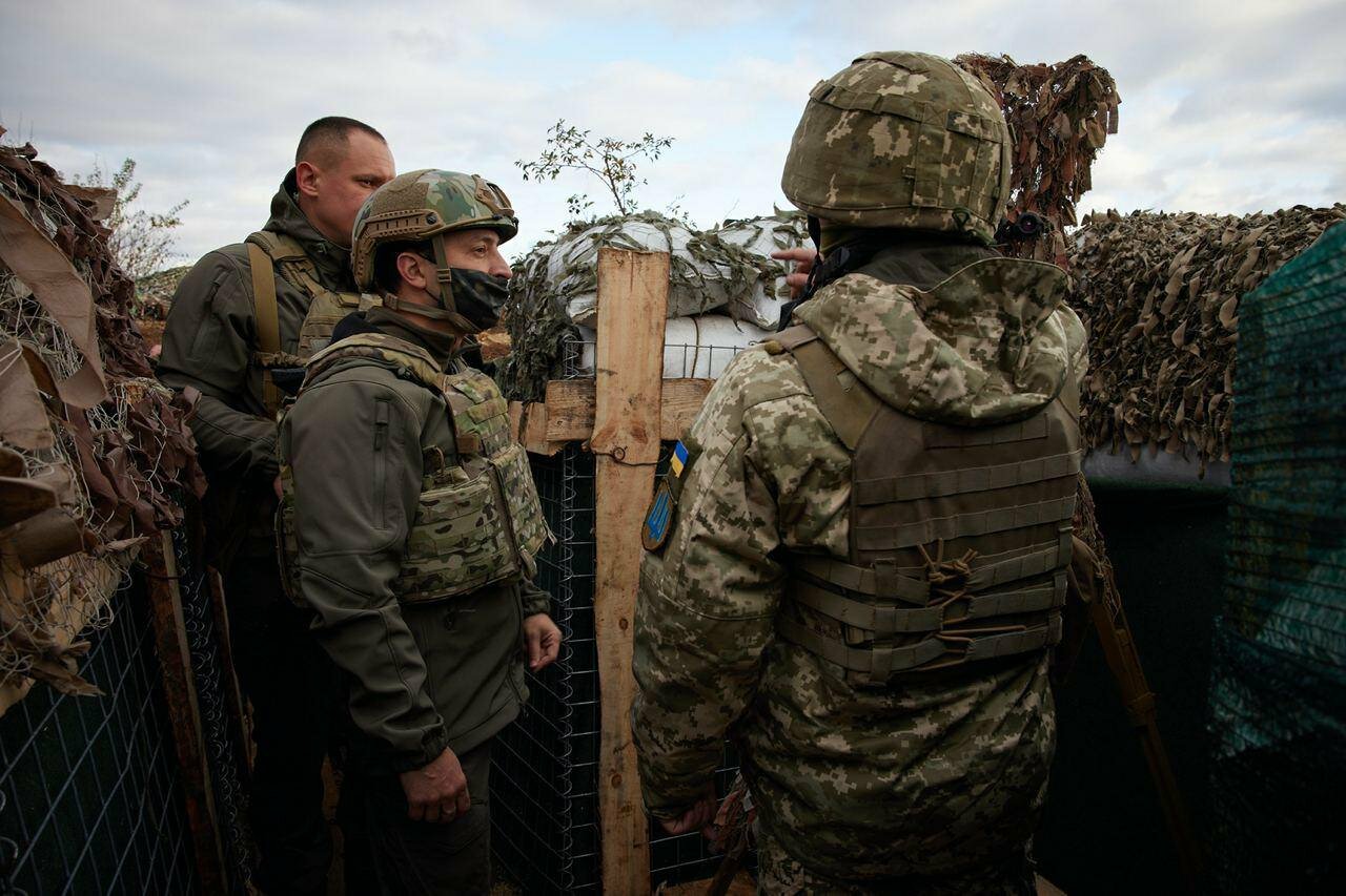 Зеленский организовал внезапную проверку войск в Донбассе