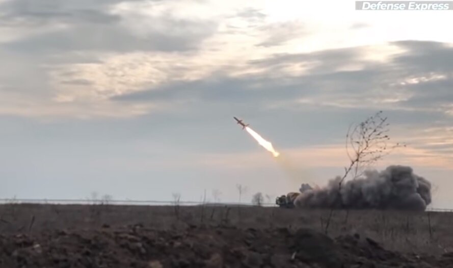 На Украине показали крылатую ракету "Нептун" в действии 