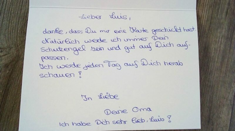 Удивительный инцидент в Нижней Саксонии: 7-летний внук получил ответное письмо от усопшей бабушки 