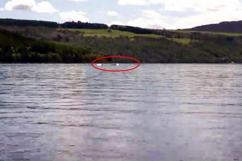 Большая волна на озере Лох-Несс: школьница сняла на видео мифическое существо