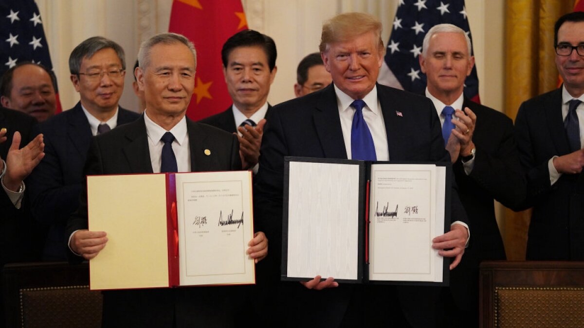 США и Китай прекратили "торговую войну" - подписан исторический документ