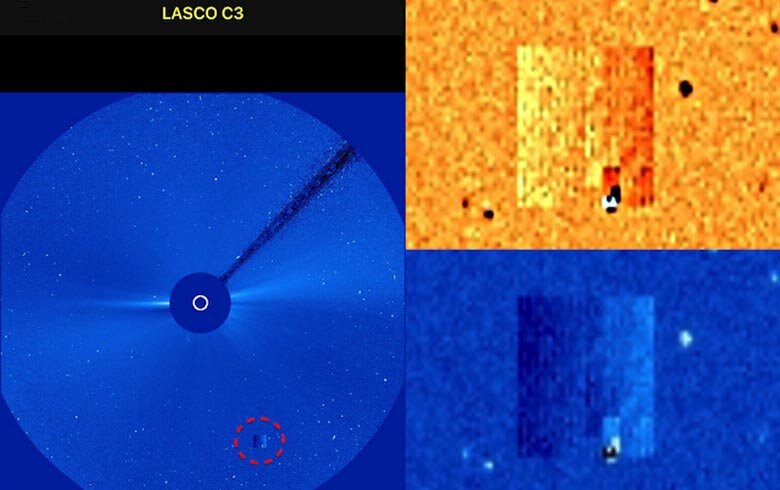 Гигантский куб из созвездия Плеяд: уфологи заметили громадное образование возле Солнца – кадры 