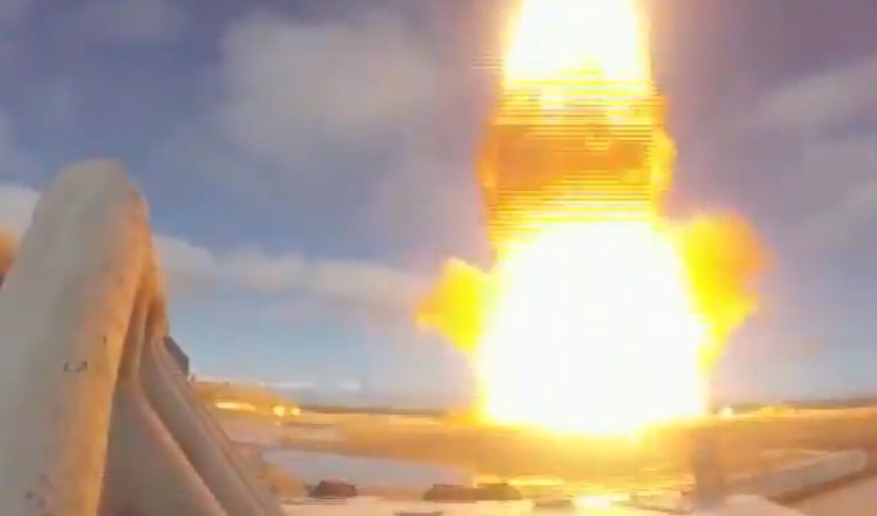 Опубликовано эффектное видео запуска новой ракеты ПРО ВКС РФ 