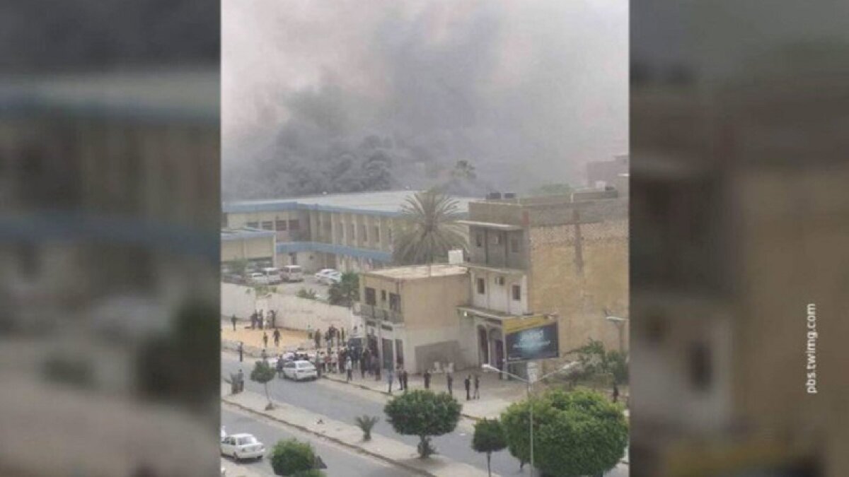 Ракетный удар по Триполи разрушил военное училище - более 20 погибших