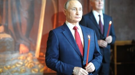 Путин в пасхальном поздравлении обратился к Патриарху Кириллу, заговорив о трудных временах