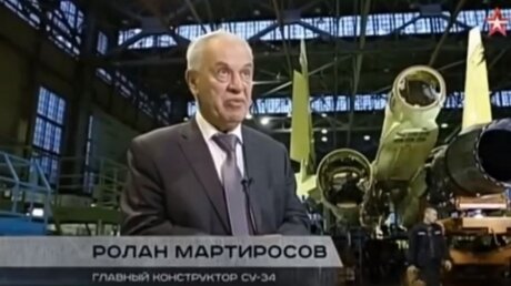 В Москве скончался создавший истребитель "Су-34" Роллан Мартиросов: биография легендарного конструктора