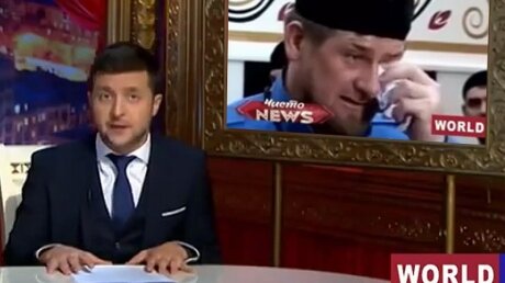 Зеленский попросил прощения за видео с плачущим главой Чечни Рамзаном Кадыровым