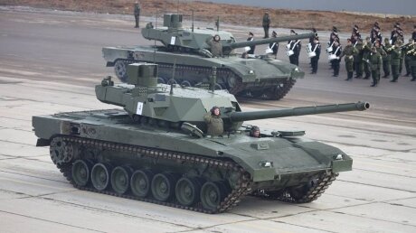 США рассказали о "проблемах" революционного танка Т-14 "Армата"