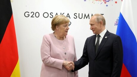 Путин и Меркель решительно высказались о судьбе "Северного потока - 2" 