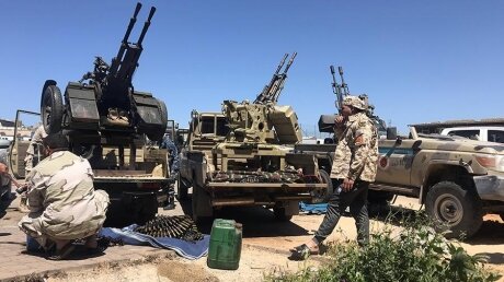 Силы ПНС штурмуют армию Хафтара в аэропорту Триполи 