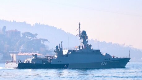 В Сирию отправился боевой корабль РФ с крылатыми торпедами "Калибр-НК"