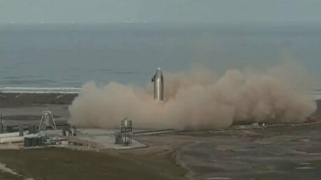 В Сети показали кадры взрыва прототипа корабля Starship от SpaceX после посадки 