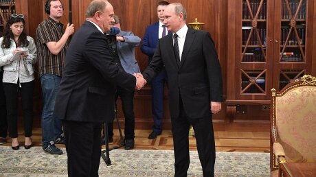 Путин застал врасплох Зюганова вопросом о Ленине