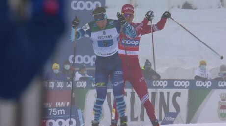 Финская лыжная ассоциация ответила на извинения Большунова за драку с Мяки