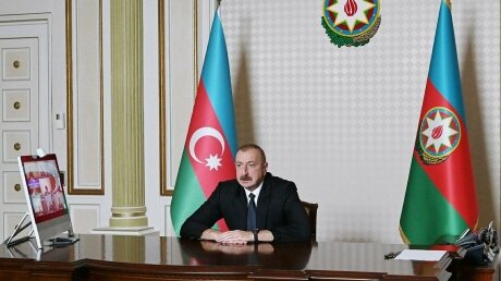 Алиев объявил об уничтожении линии соприкосновения в Карабахе