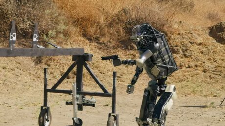 США, Наука, Эксперимент, Видео, Робот, Андроид, Оружие, Испытания, Boston Dynamics, Технологии