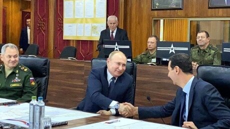 Владимир Путин, Башар Асад, встреча, переговоры, Дамаск, терроризм, война