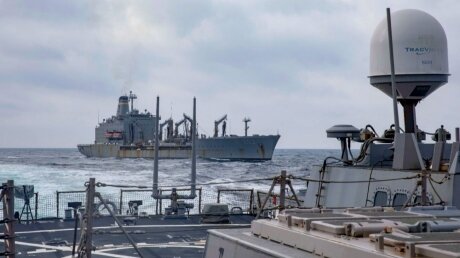 В Черном море ВМС Украины и США провели совместную тренировку 