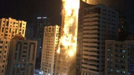 В Южной Корее во время пожара в небоскребе пострадали 90 человек 