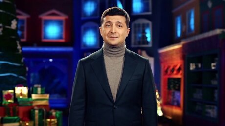 зеленский владимир, петр порошенко, новый год, поздравление, видео, новости украины
