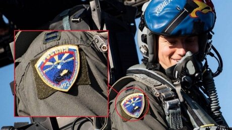 Американские пилоты на учениях нашивками "имитируют" российских коллег