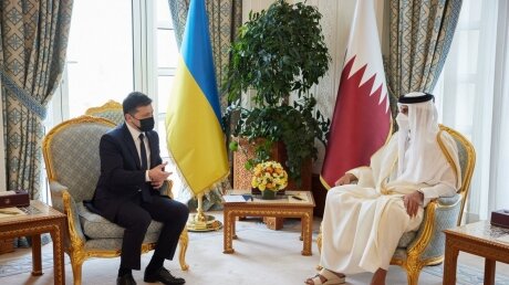 ​На Украине оценили визит Зеленского в Катар как "ошеломляющий и непоправимый провал"