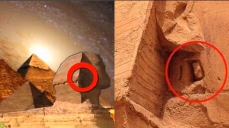 За ухом пирамиды Сфинкса ученые нашли вход в таинственный бункер - фото