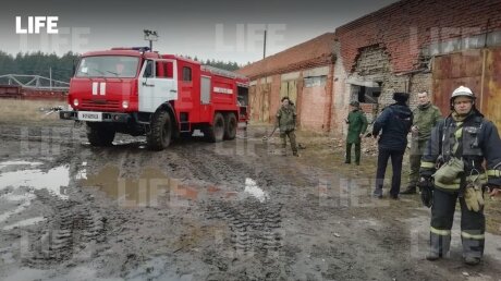 Взрыв в военной части в Подмосковье - пострадали четверо солдат, один в тяжелом состоянии: первые кадры