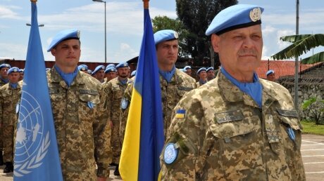 Украина перебрасывает на передовую в Донбасс миротворцев ООН 