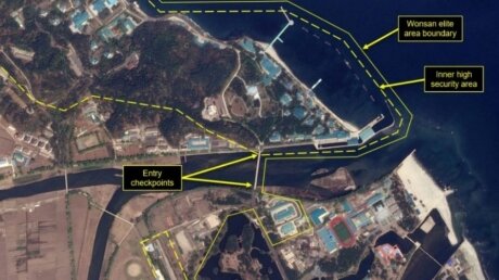 Опубликованы спутниковые снимки резиденции Ким Чен Ына на фоне слухов о его смерти