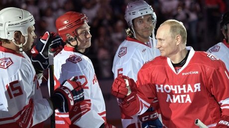Путин в видеообращении к участникам "Ночной хоккейной лиги" рассказал, чем гордится Россия