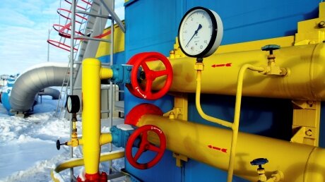 Транзит российского газа через Украину резко обрушился