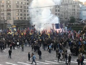 киев, марш, упа, националисты, шествие, фото, украина, радикалы, свобода, нацкорпус 