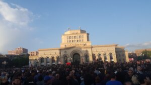 армения, ереван, протест, оппозиция, бархатная революция, саргсян, видео, фото 